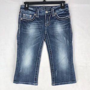 Miss Me Irene Bermuda shorts size 25 EUC